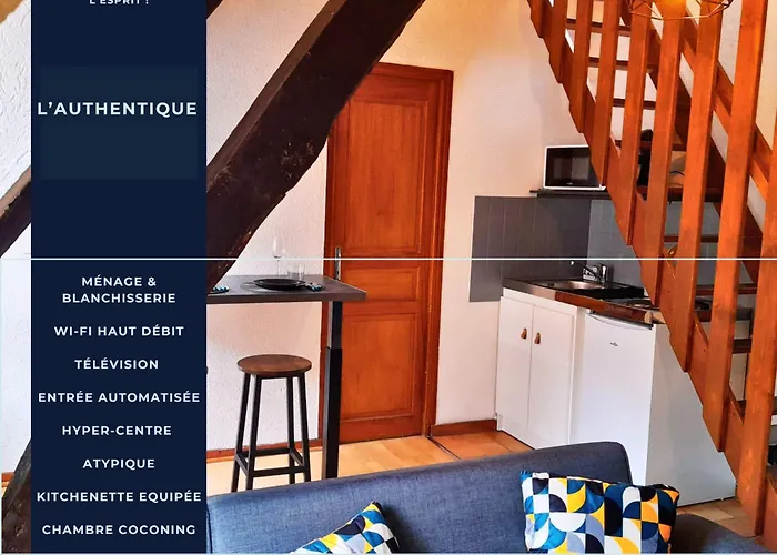 L\'Authentique - Appartement Cosy En Hyper Centre